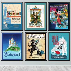 We Just Found the COOLEST Vintage Disney Prints - And They Start Under ...