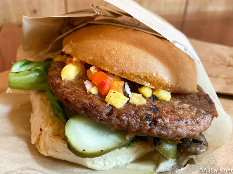 Plant-based Pacific Island Burger