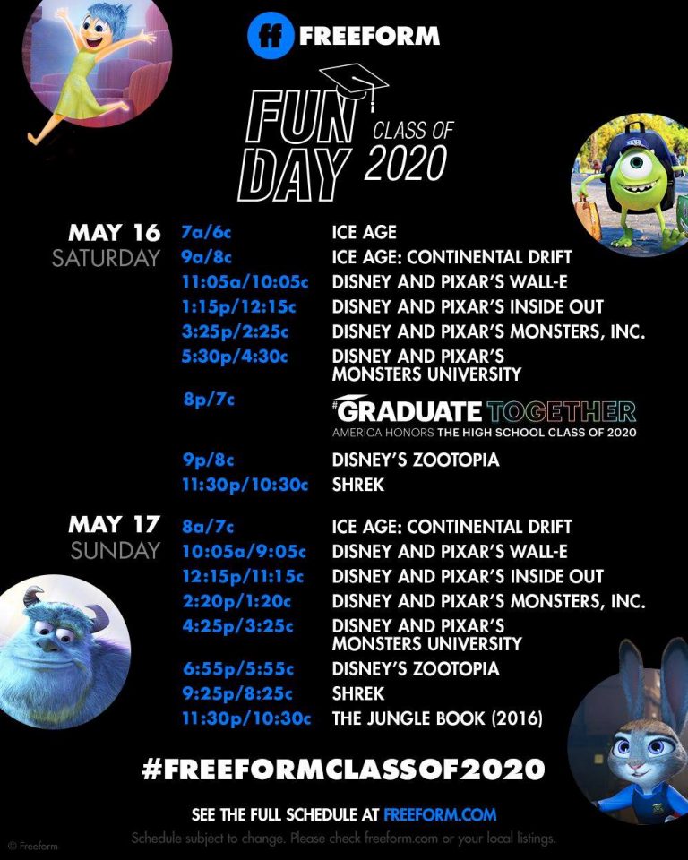 DisneyFreeformFunDayClassof2020