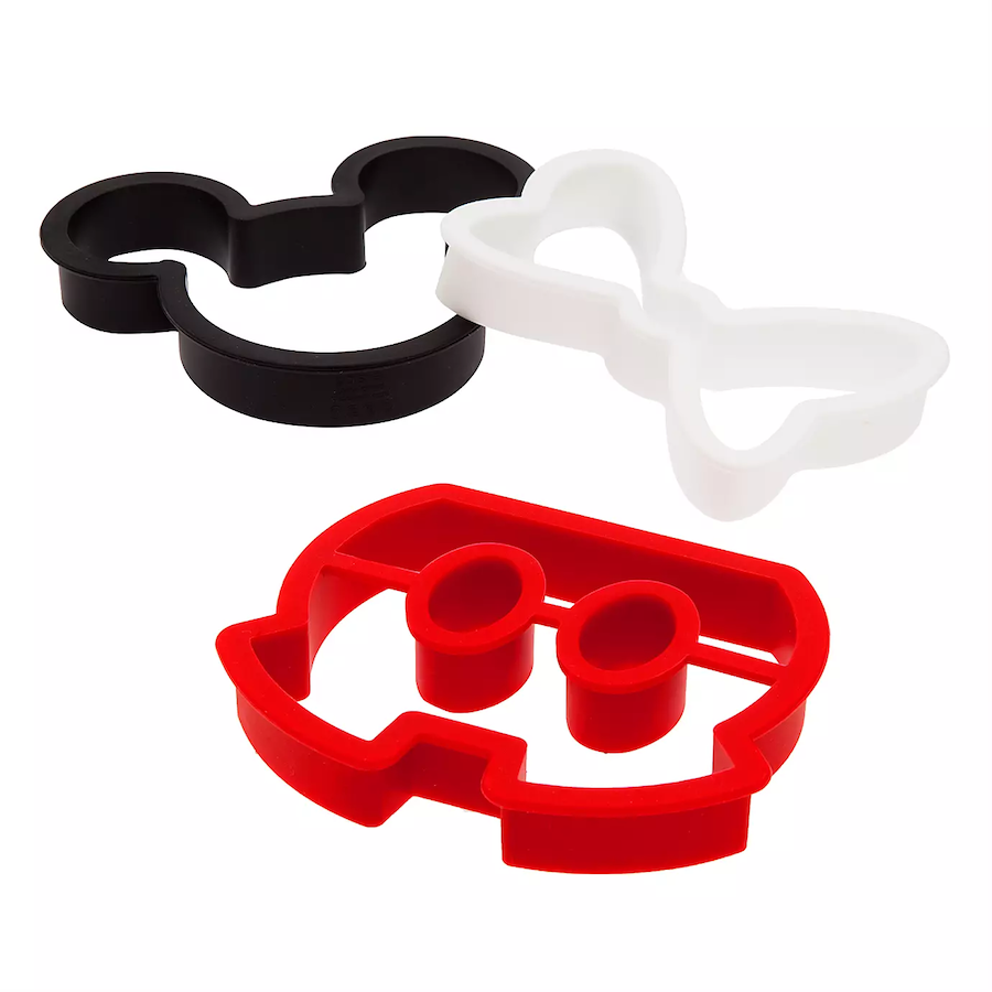 Disney Parks Mickey Mouse Ears Collapsible Measuring Cups Set Kitchen Silicone 