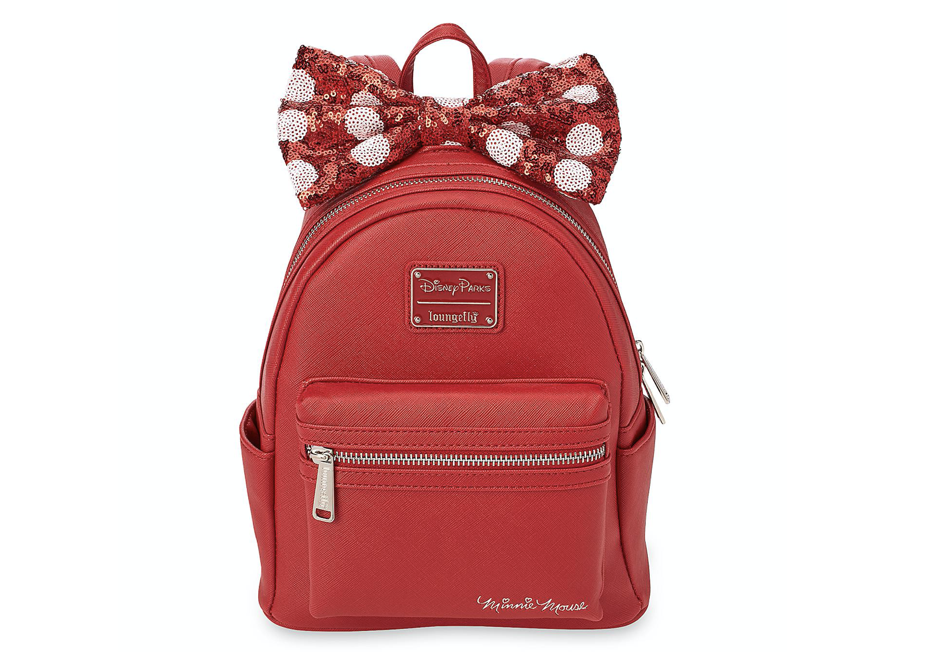 red minnie loungefly backpack