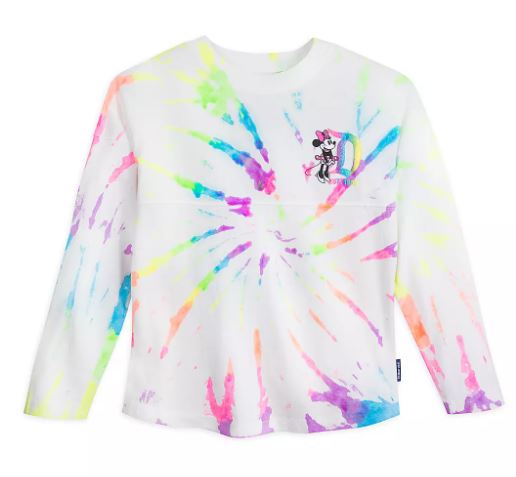 tie dye disney spirit jersey