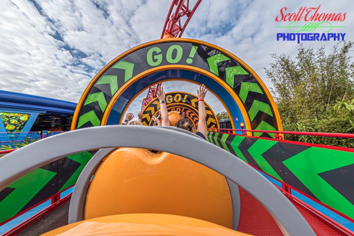 Riding Slinky Dog Dash