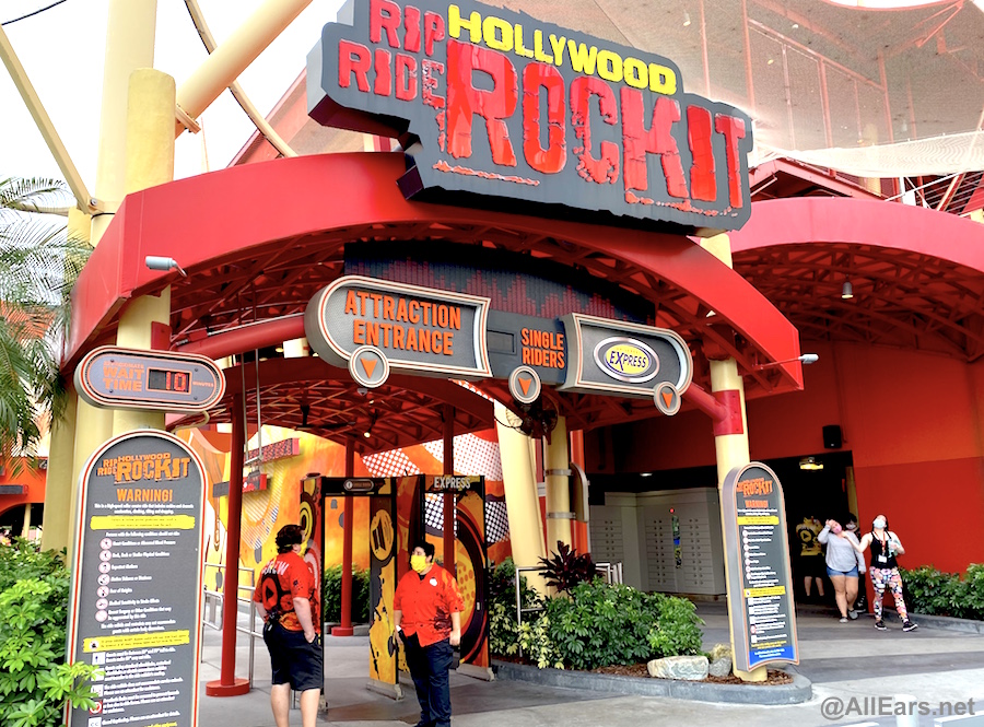 Hollywood Rip Ride Rockit at Universal Studios Florida