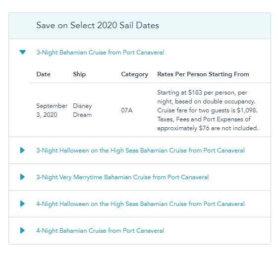 News! Disney Cruise Line Announces New Discounts and Deals for 2020 Sailings! - AllEars.Net