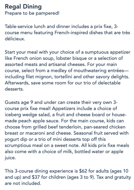 Be Our Guest At Disney S Magic Kingdom Will Only Be Offering Table Service Lunch And Dinner When Reopening Allears Net