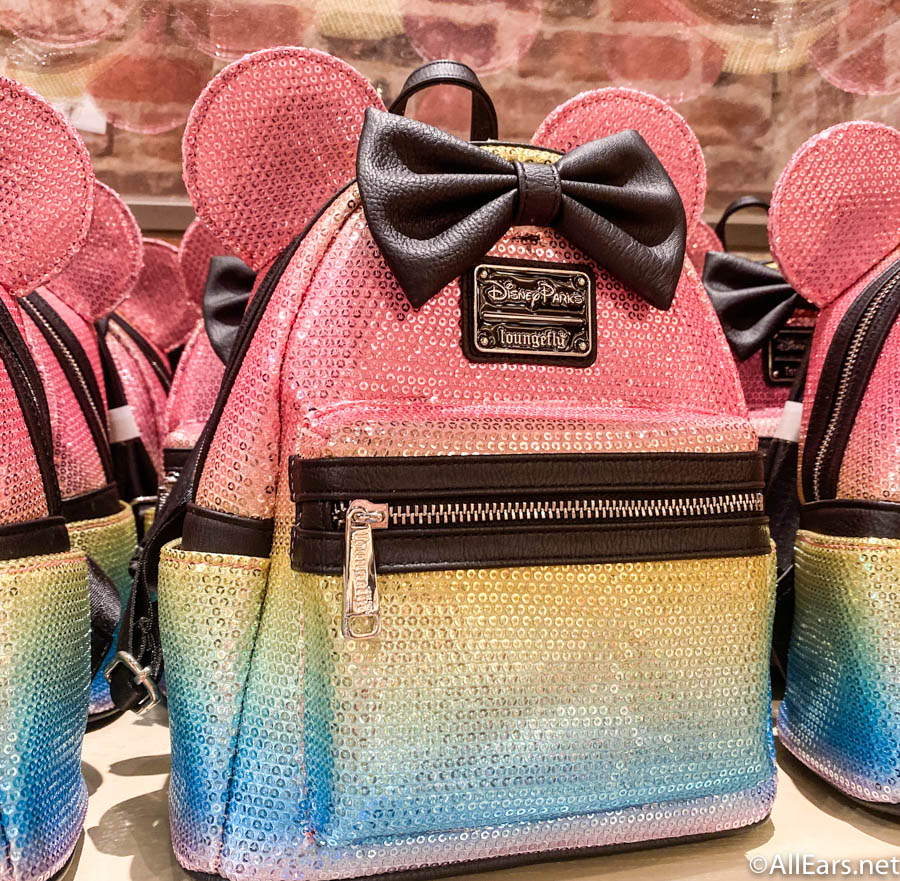 We Spotted the New Rainbow Loungefly Accessories in World of Disney at ...