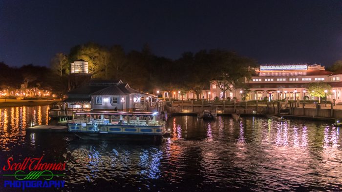 Port Orleans-Riverside Resort at Night