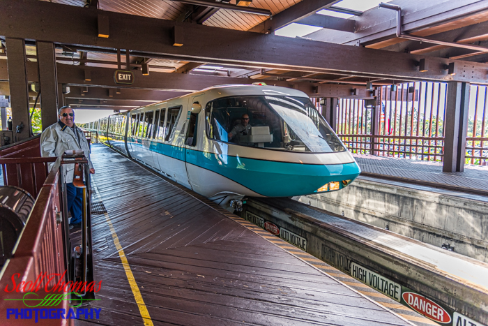 Polynesian Village Monorail Station