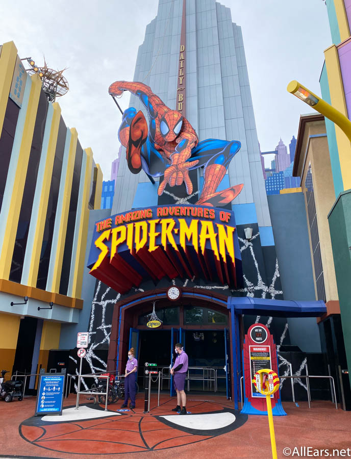 The Amazing Adventures of Spider-Man General Orlando Grand Reopening Day -  