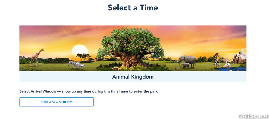 Disney Park Pass Reservation System - Walt Disney World 