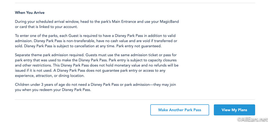 Step-by-Step: How to Make a Disney World Park Pass Reservation