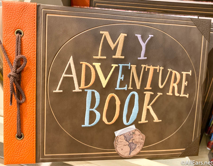 PHOTOS: New My Adventure Book Replica Journal Inspired by UP Sails Into  Disney Springs - WDW News Today
