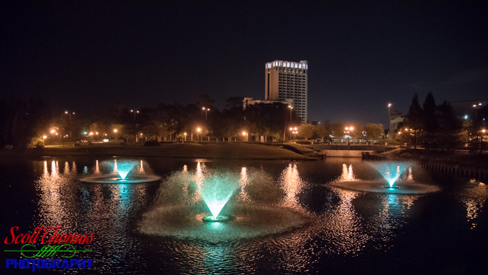 Disney Springs Buena Vista Palace at Night