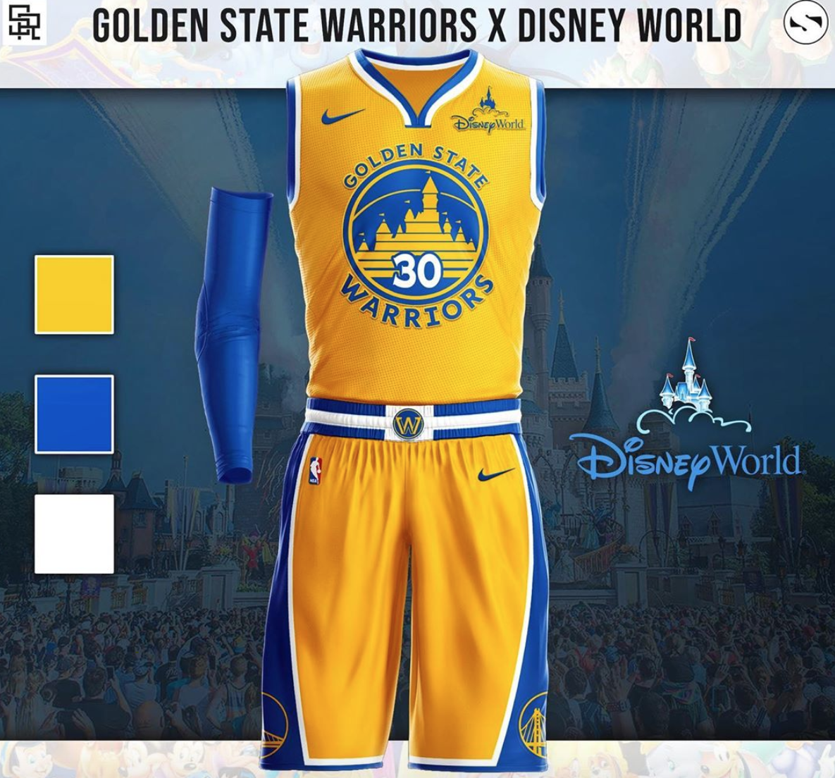 All 30 NBA Team Disney Uniform Concepts 