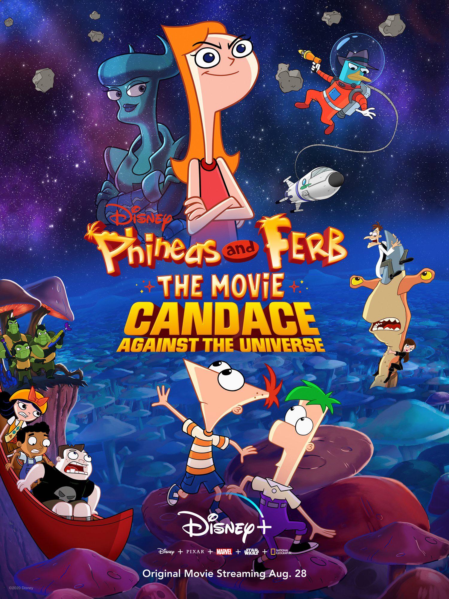 News The Phineas And Ferb Movie Will Be Debuting Next Month On Disney