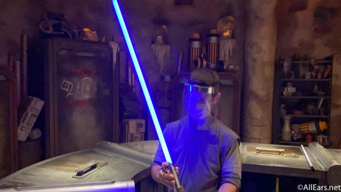 disney lightsaber travel