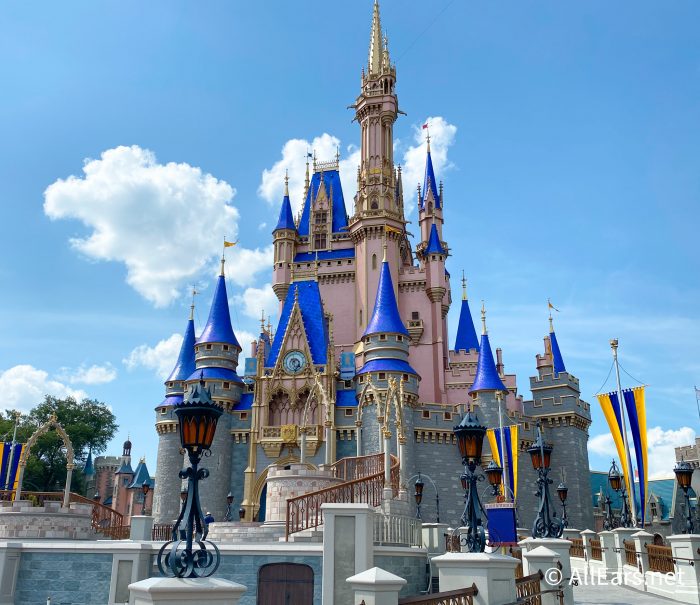 You Won't BELIEVE How They're Painting the Rest of Cinderella Castle in ...