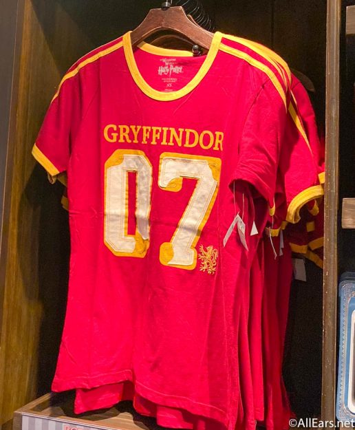 Gryffindor Quidditch Jersey Hogsmeade Universal Orlando Allearsnet