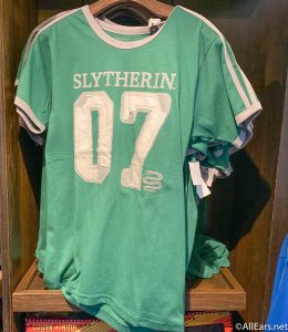 slytherin quidditch jersey Hogsmeade Universal Orlando - AllEars.Net