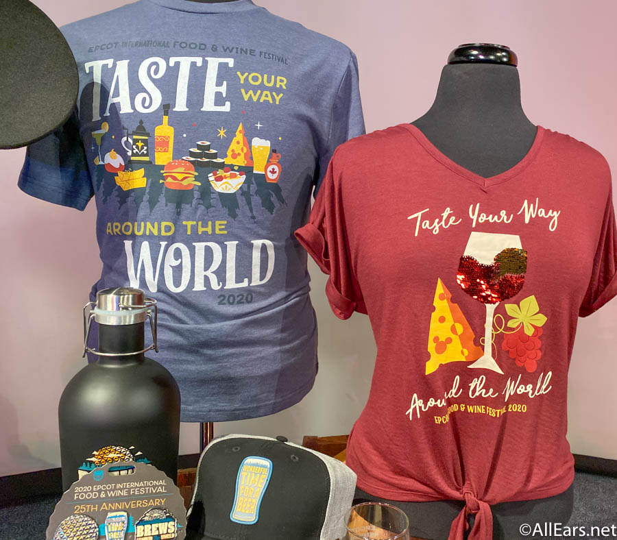 FIRST LOOK! Check Out the Food and Wine Festival Merchandise