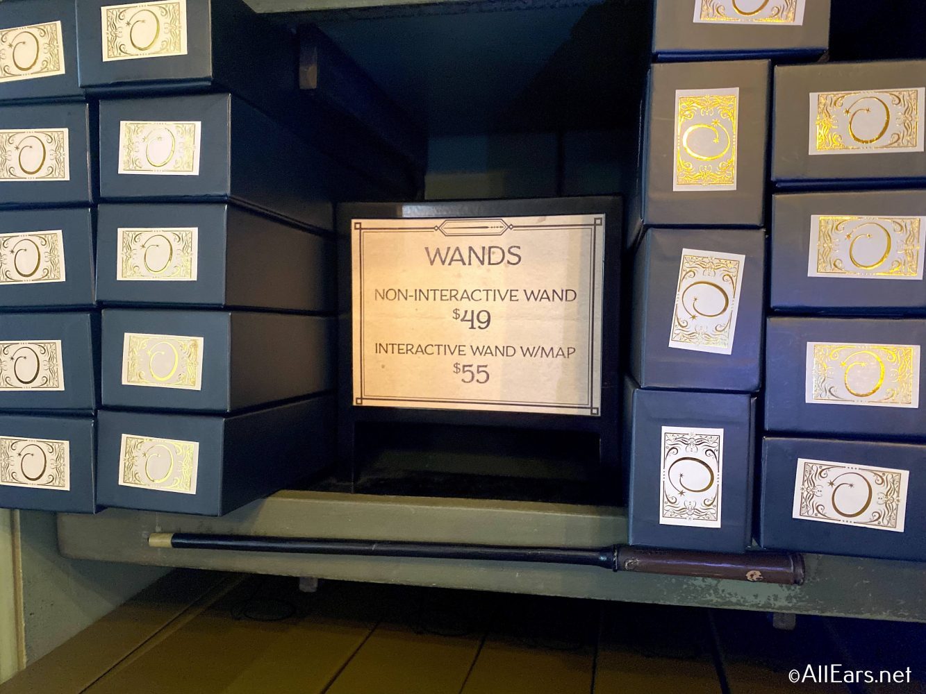 Wizarding World of Harry Potter Ollivanders Professor Snape Interactive Wand 