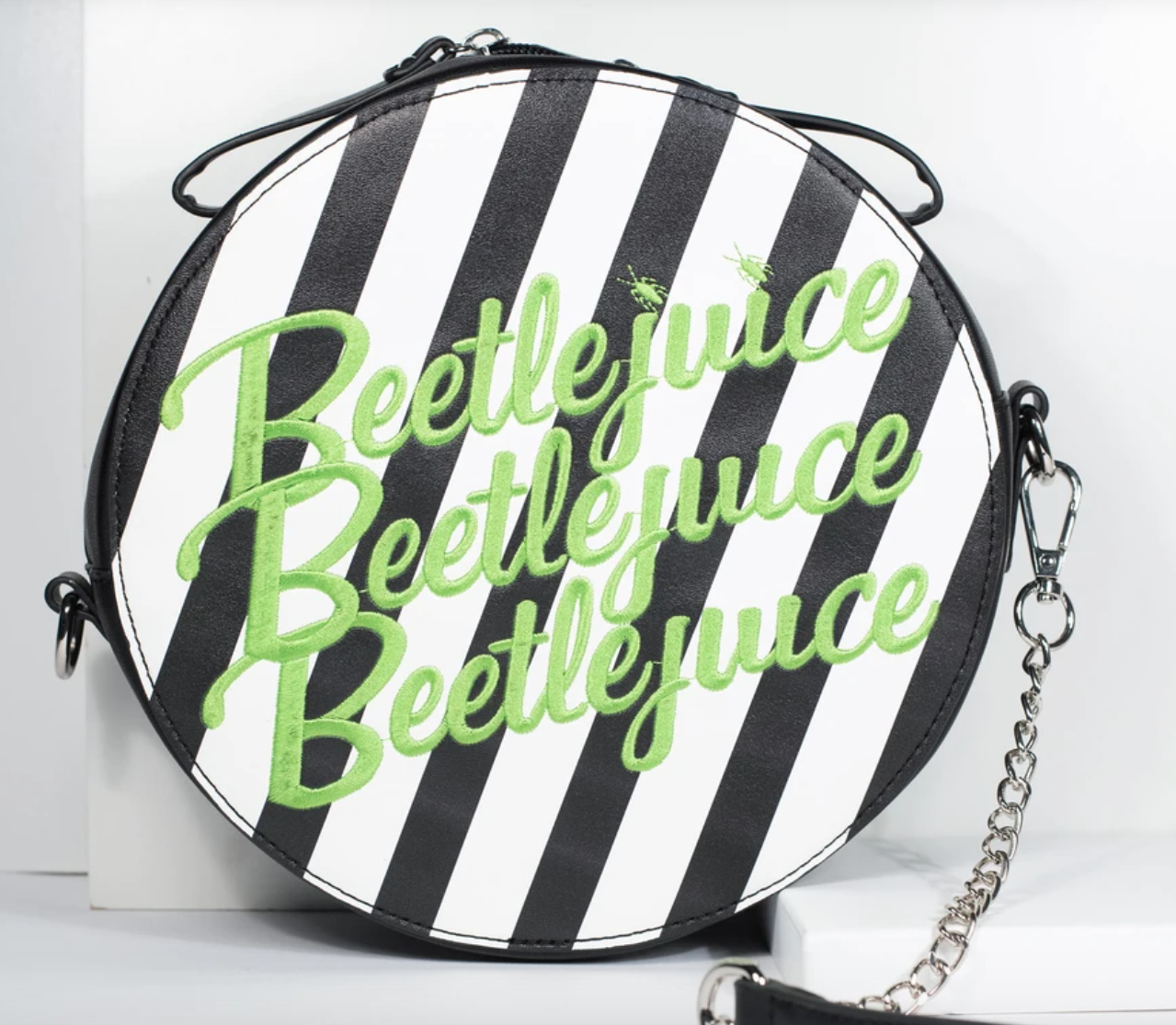 Loungefly Beetlejuice Checkered Portrait Coin Purse - BoxLunch Exclusive