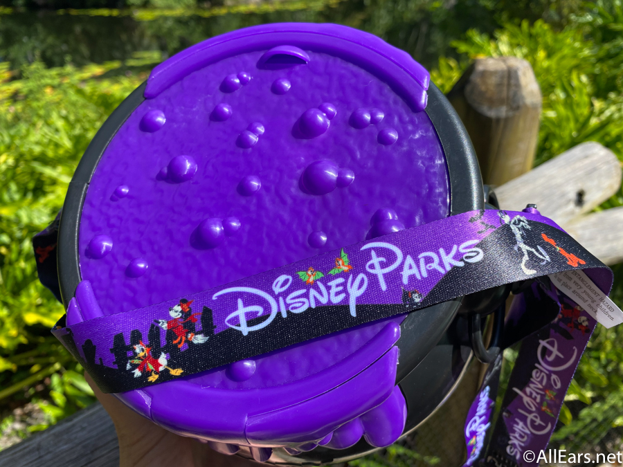 Purple Cauldron Premium Popcorn Bucket