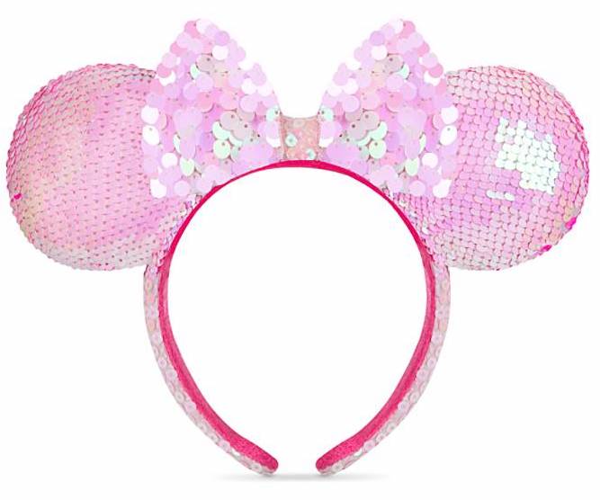 Pink Prada Minnie Ears, Mickey Ears, Designer Minnie Ears