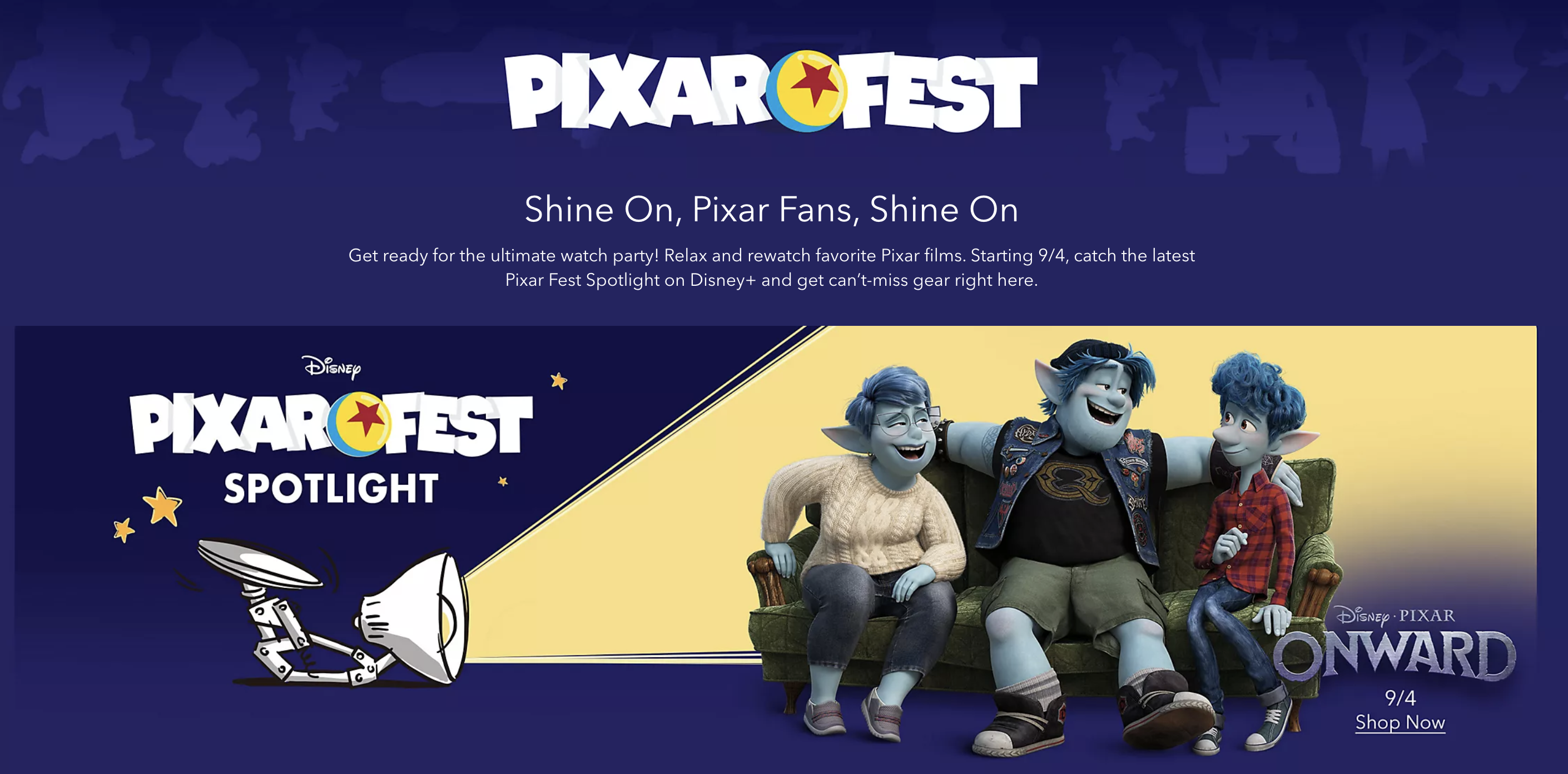 shopDisney 2020 Pixar Fest - AllEars.Net