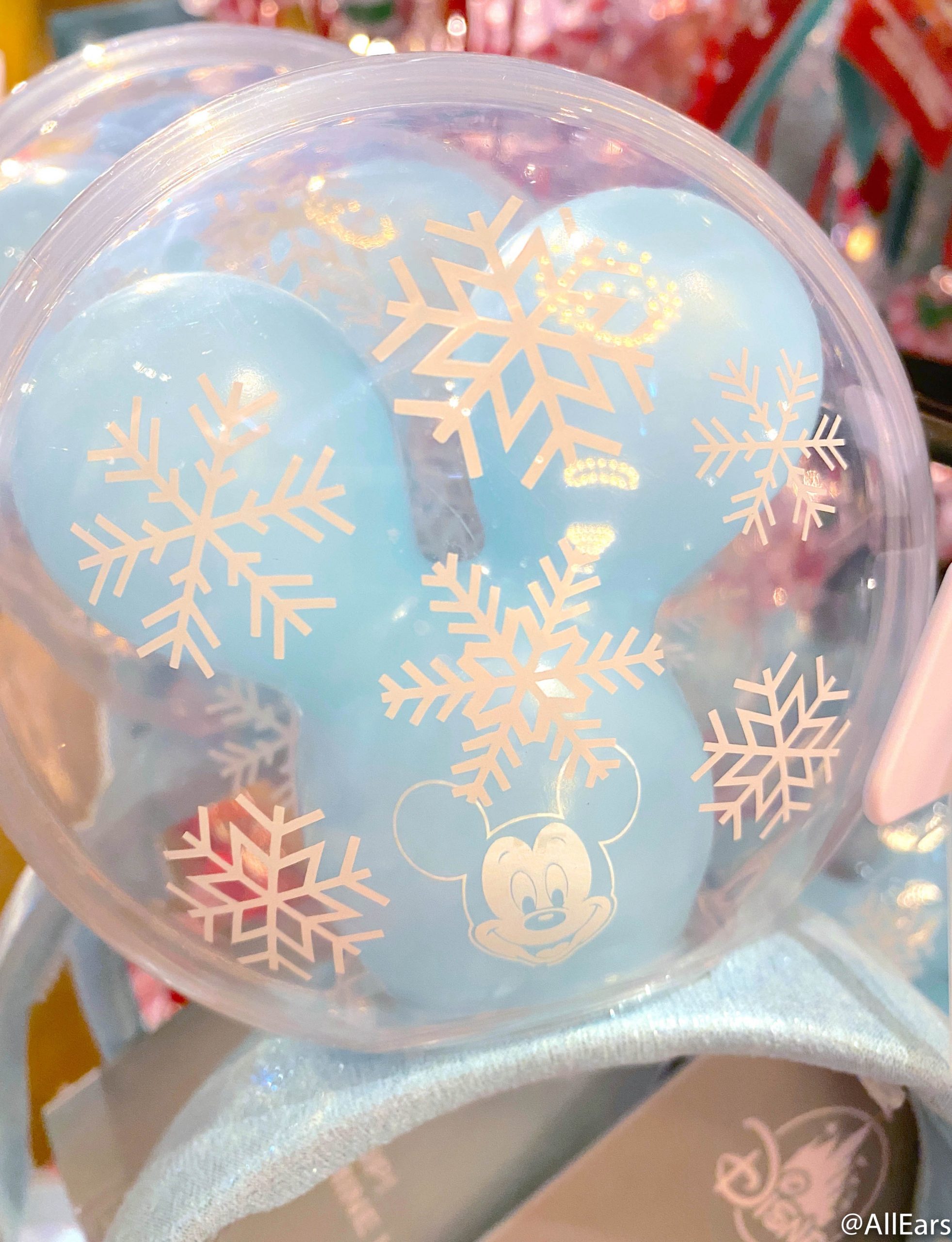 Winter Snowflakes Frozen Disney Inspired Ears Winter Ears Snowflake Ears Snowflake Disney Inspired Ears Colorful Snowflake Mickey Ears