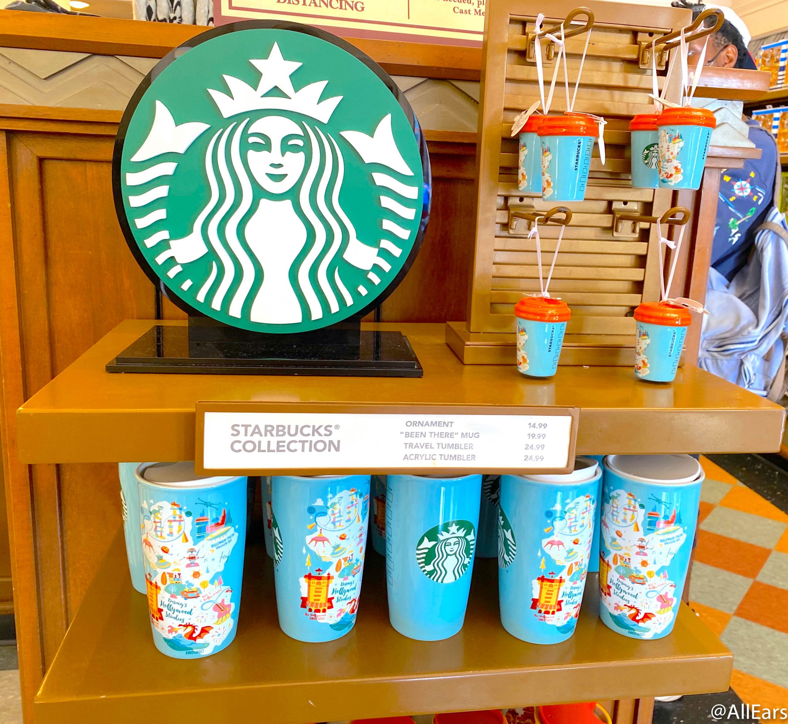 Disney Starbucks Cup Ornament - Hollywood Studios