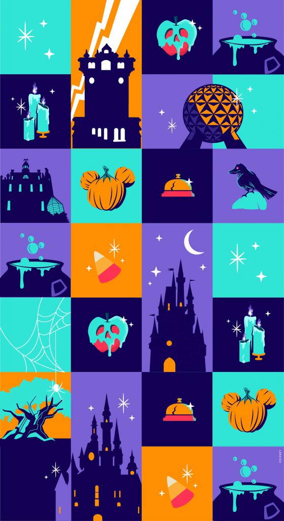 Disney Parks Halloween Mobile Wallpaper Allears Net