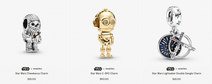 Star Wars x Pandora Releases Charms Inspired by Droids ...