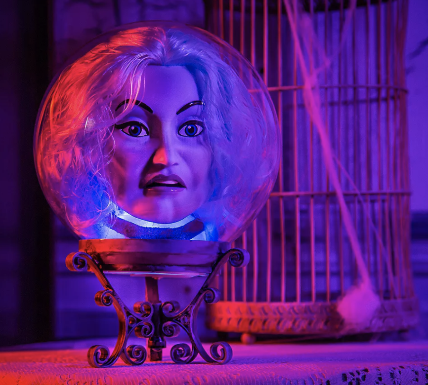 Disneys Haunted Mansion Madame Leota talking Crystal ball head ...