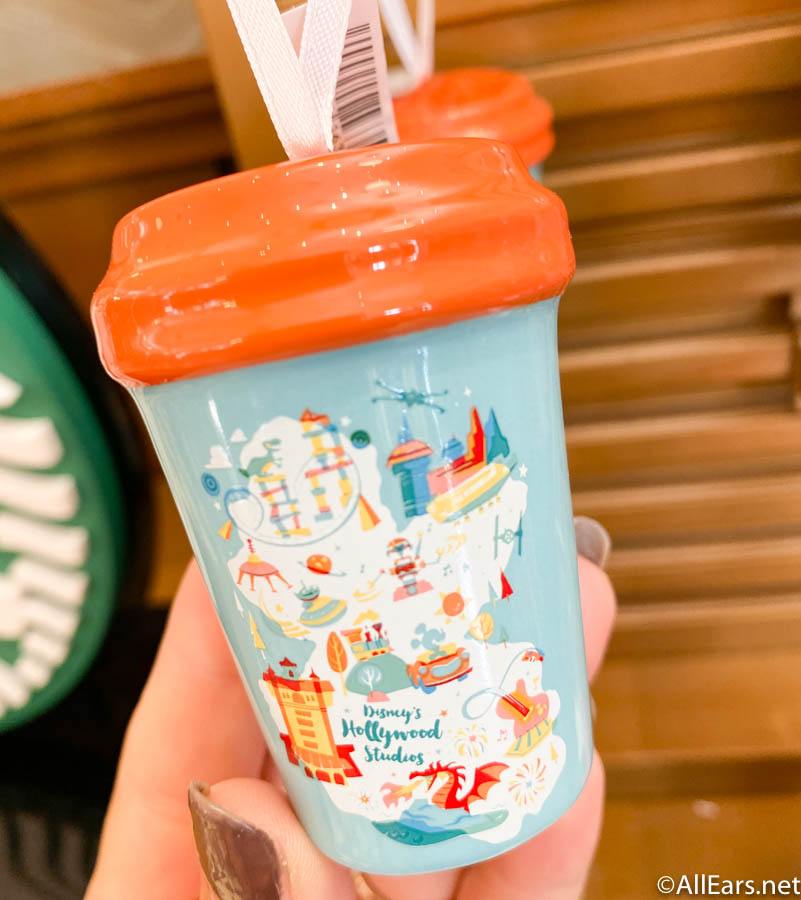 Disney Starbucks Cup Ornament - Hollywood Studios