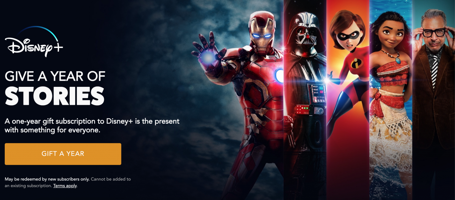 NEWS: Give the Gift of Disney+ to Your Friends and Family with New ...