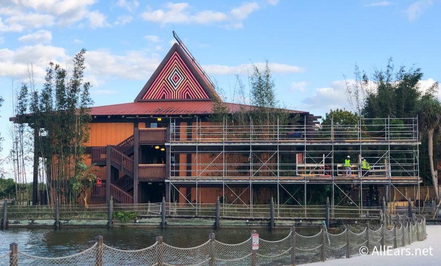 PHOTOS Construction Continues at Disney’s Polynesian Village Resort