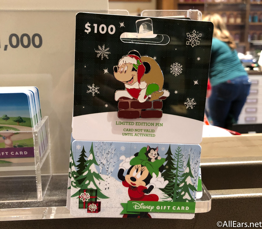 WALT DISNEY Christmas Wish List GIFT CARD, Disney World