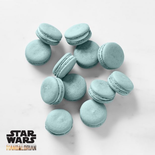 Blue Milk Macarons