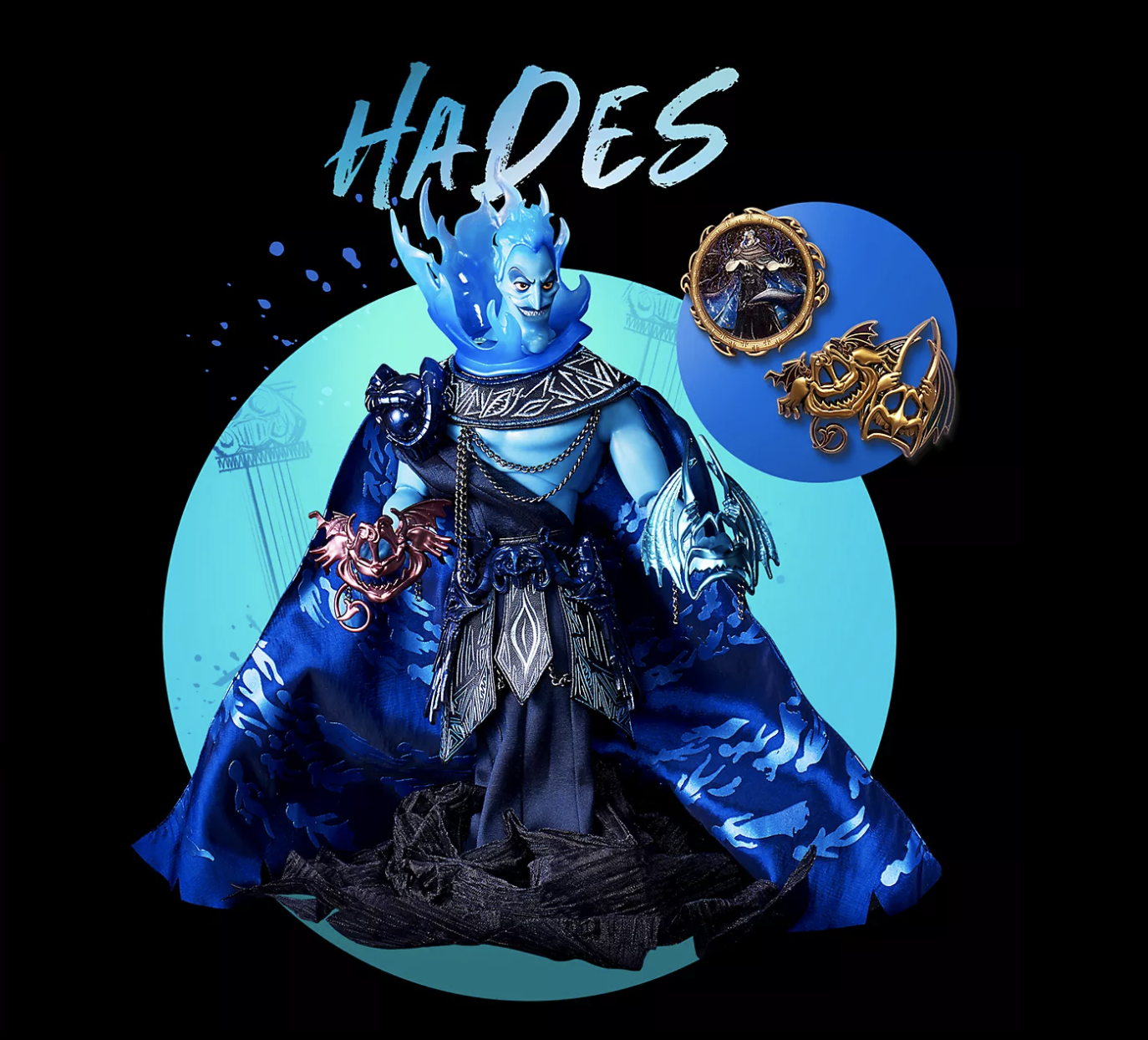 DISNEY VILLAINS HADES #2 COVER E ACTION FIGURE