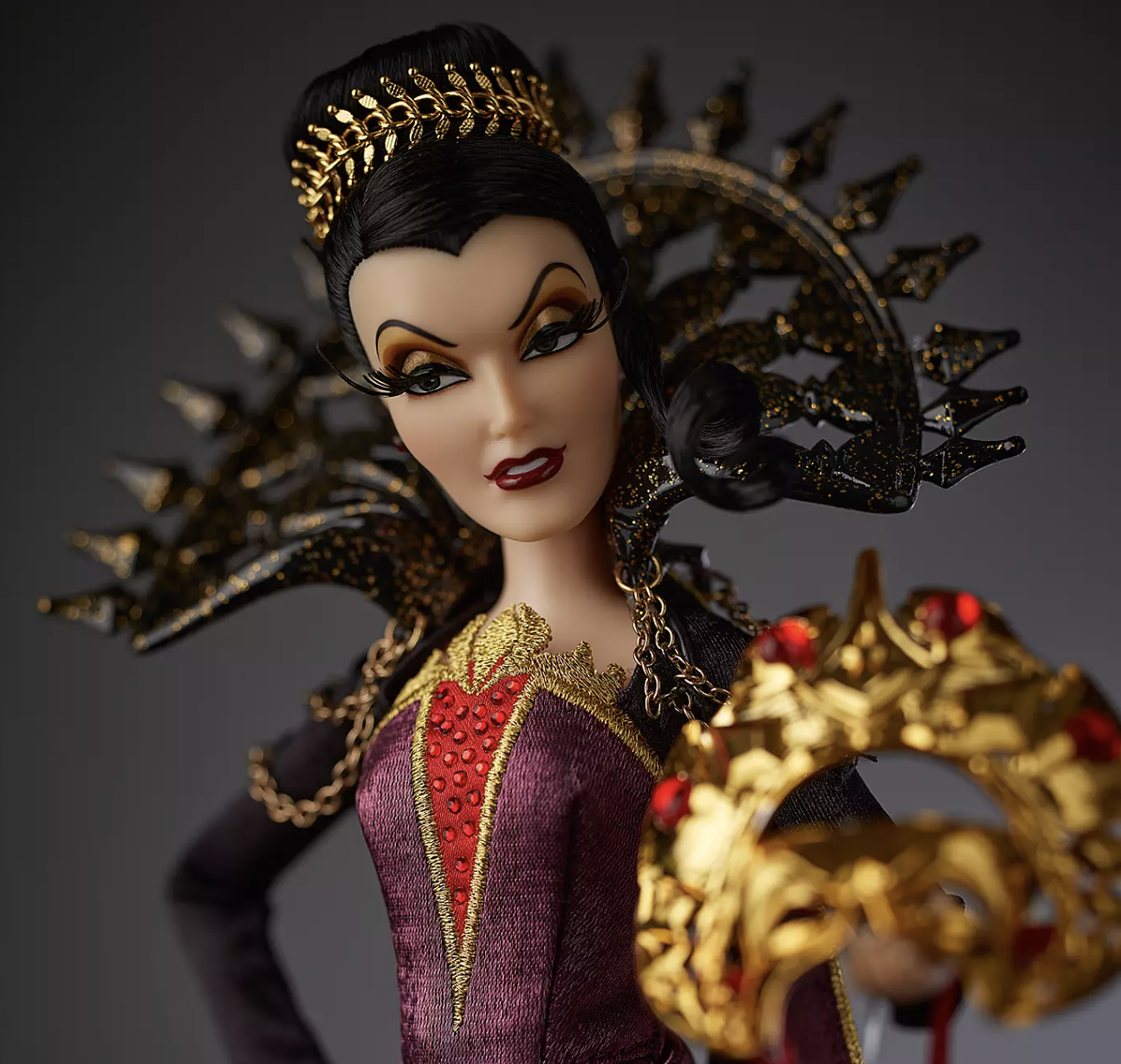 Evil Queen Midnight Masquerade Designer Collection Series Doll *in Hand*