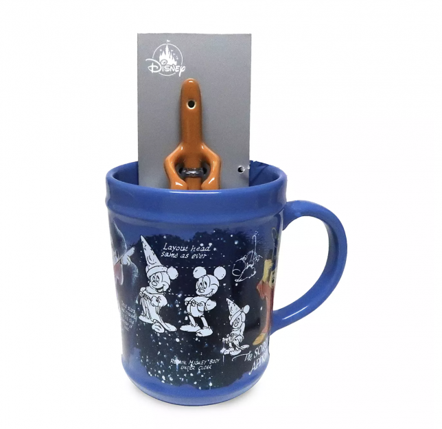 Disney Is Selling A Stitch Mug Complete With A Spoon and It Is Adorable