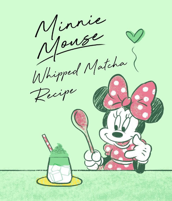 Disney Recipe: Here’s How To Make Minnie Mouse’s Whipped Matcha! allears.net