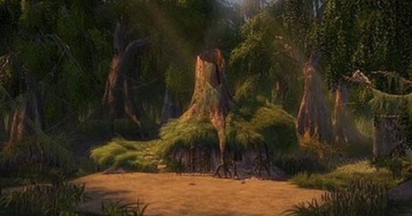 shrek swamp background