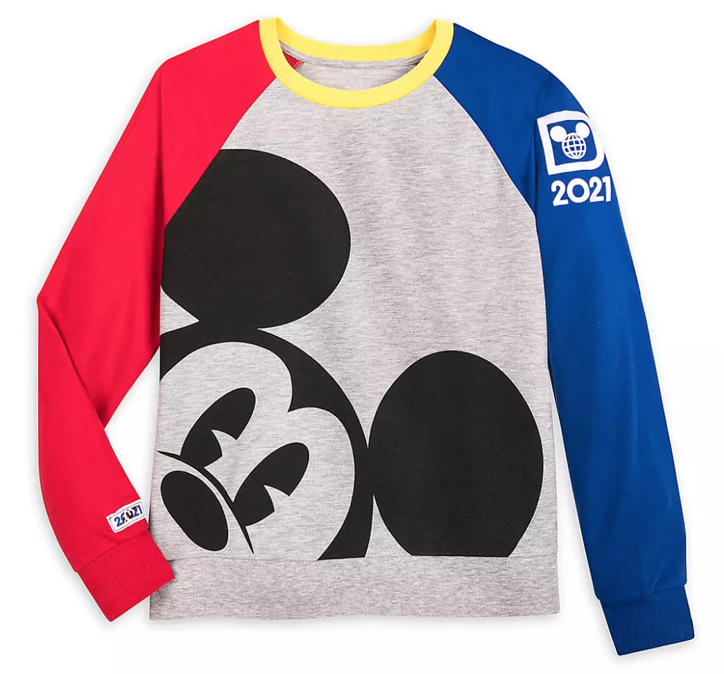 Shop Disney 21 Mickey Mouse Raglan Long Sleeve T Shirt Allears Net