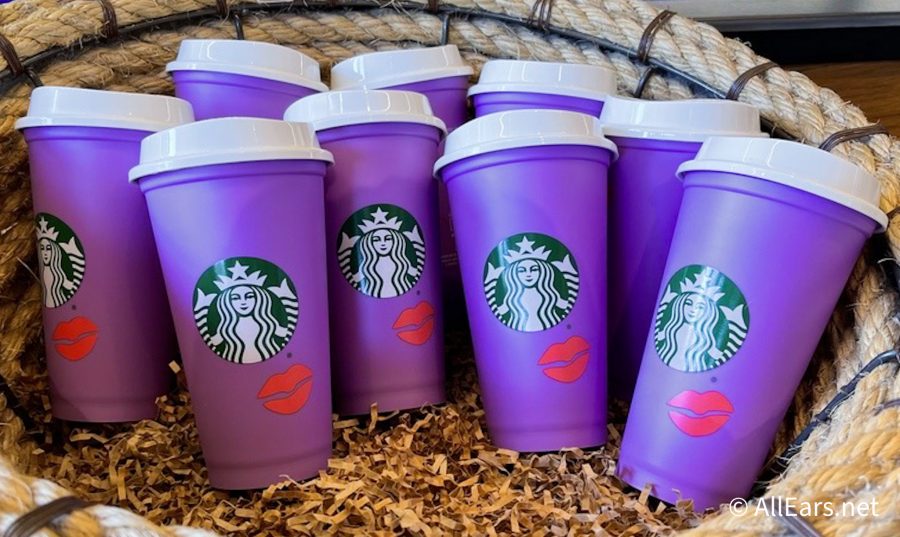 Lilac and Purple Retro Daisy Starbucks Cup Personalized -  in 2023