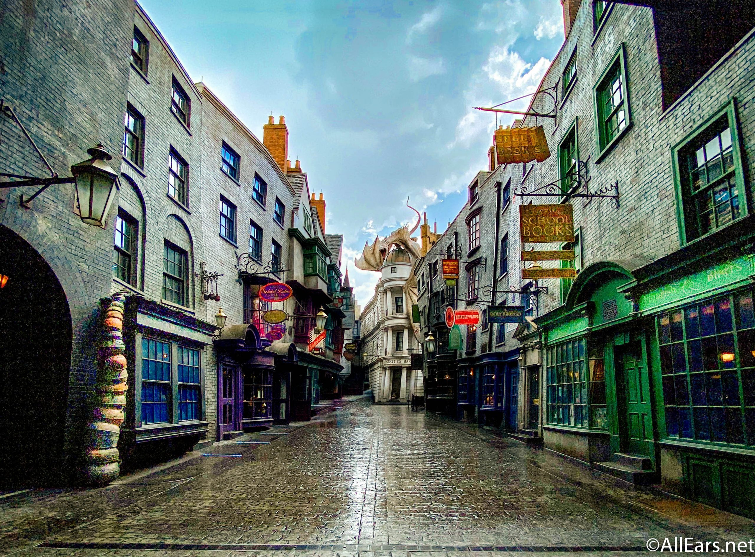 Harry Potter Diagon Alley Wallpapers  Harry Potter Wallpapers 4k