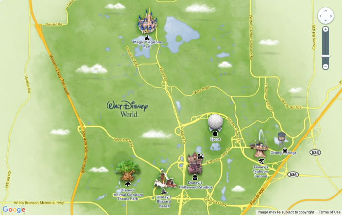 Where Exactly Are Each Of The Walt Disney World Resort Hotels Allears Net Where Exactly Are Each Of The Walt Disney World Resort Hotels Allears Net