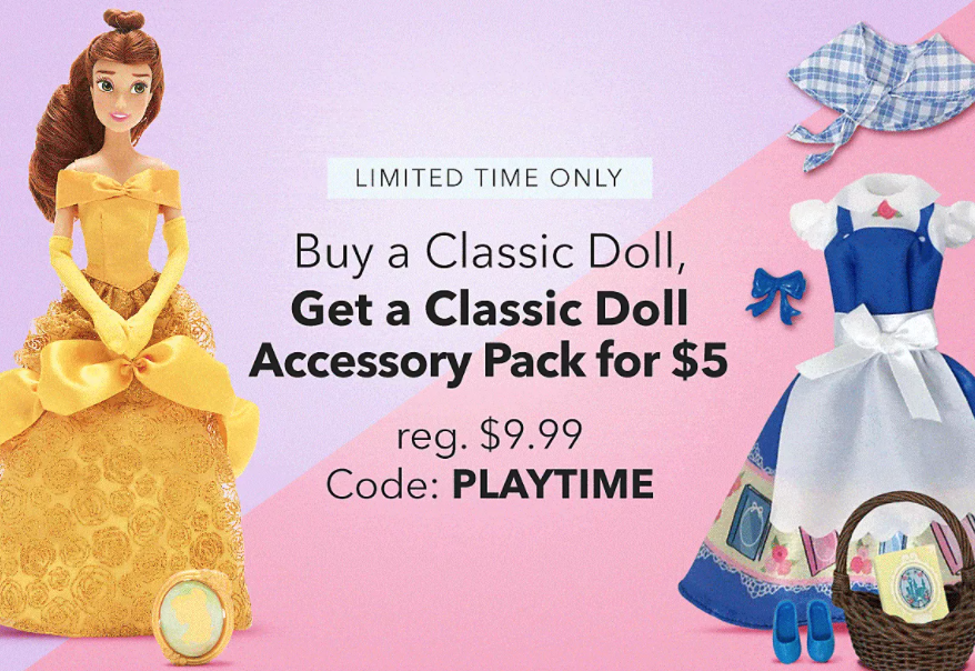 shopDisney Classic Princess Doll Accessory Pack offer - AllEars.Net